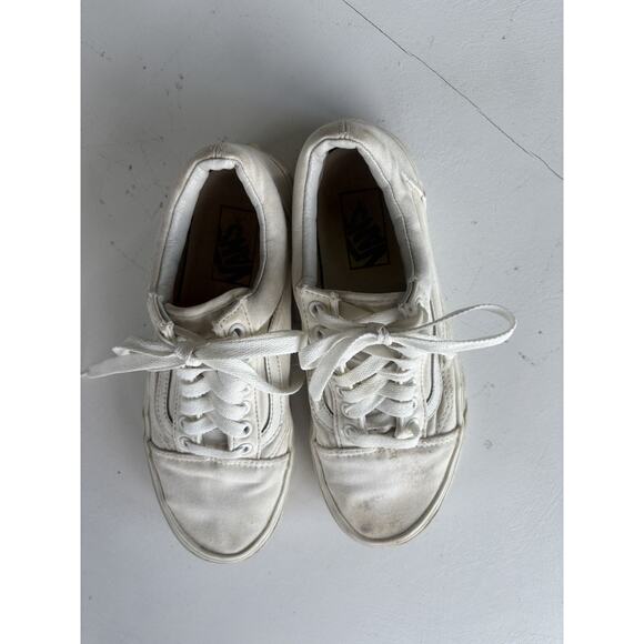 Vans Unisex Off The Wall 721278 White Casual Shoes Sneakers Size M 6.5 W 8 - Picture 6 of 8